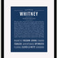 Frame Options | Midnight Blue | Black Frame, Matted