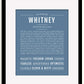 Frame Options | Steele Blue | Black Frame, Matted