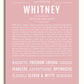 Frame Options | Dusty Rose | No Frame