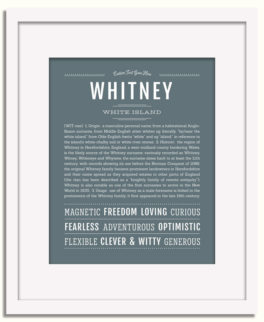 Frame Options | Night Rendezvous | White Frame, Matted