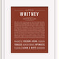 Frame Options | Bordeaux | White Frame, Matted