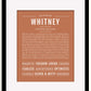 Frame Options | Terra Cotta | Black Frame, Matted