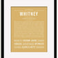 Frame Options | Matte Gold | Black Frame, Matted