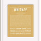 Frame Options | Matte Gold | White Frame, Matted