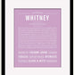 Frame Options | Lilac | Black Frame, Matted