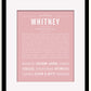 Frame Options | Dusty Rose | Black Frame, Matted