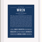 Frame Options | Midnight Blue | White Frame, Matted