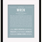 Frame Options | Powder Blue | Black Frame, Matted