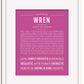Frame Options | Dark Pink | White Frame, Matted