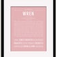 Frame Options | Dusty Rose | Black Frame, Matted