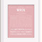 Frame Options | Dusty Rose | White Frame, Matted