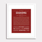 Frame Options | Orange | White Frame, Matted