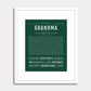 Frame Options | Emerald Green | White Frame, Matted