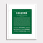 Frame Options | Light Green | White Frame, Matted