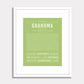 Frame Options | Deep Purple | White Frame, Matted