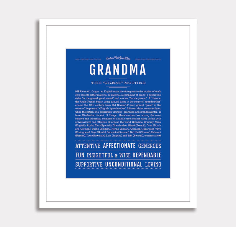 Frame Options | Dark Pink | White Frame, Matted