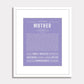 Frame Options | Light Blue | White Frame, Matted