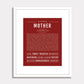 Frame Options | Orange | White Frame, Matted