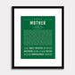 Frame Options | Light Green | Black Frame, Matted