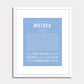 Frame Options | Light Pink | White Frame, Matted